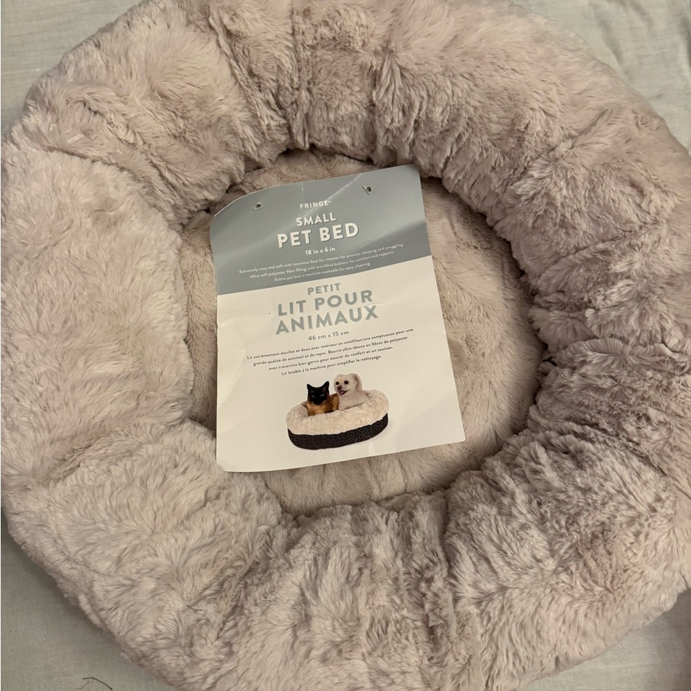 Soft Plush Pet Bed
